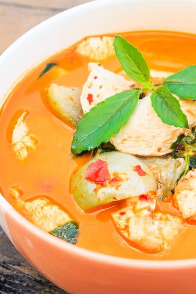 Thai Chicken red curry