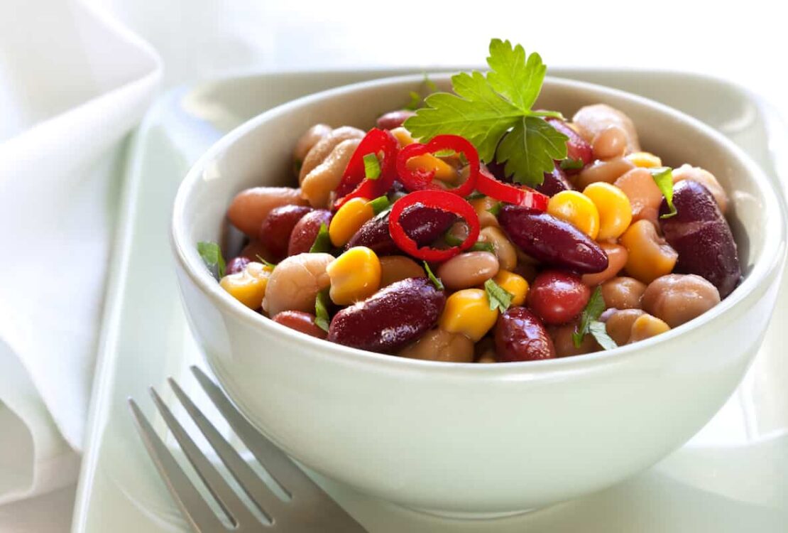 mixed bean salad