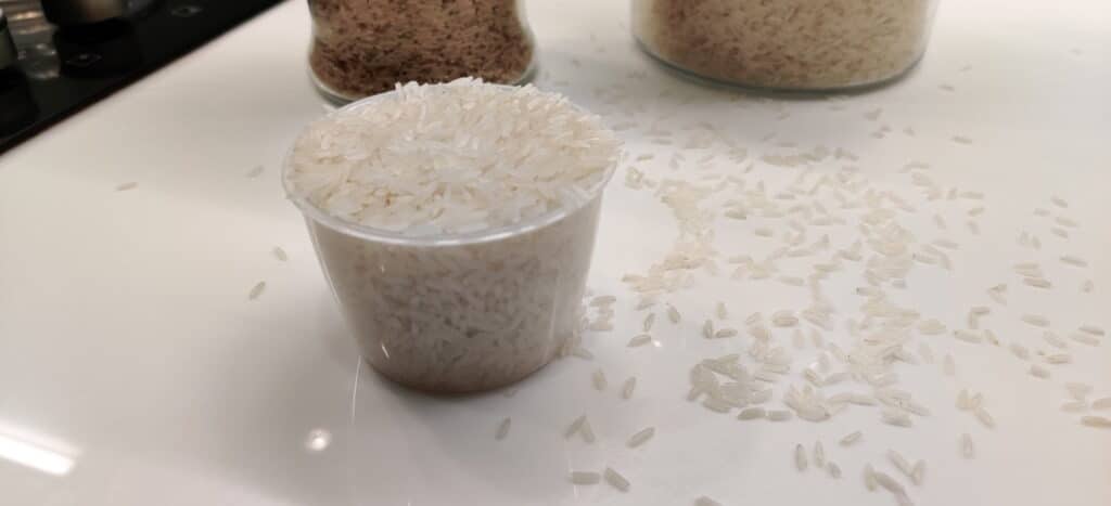 The 'rice measuring cup' explained - GreedyPanda Foodie Blog