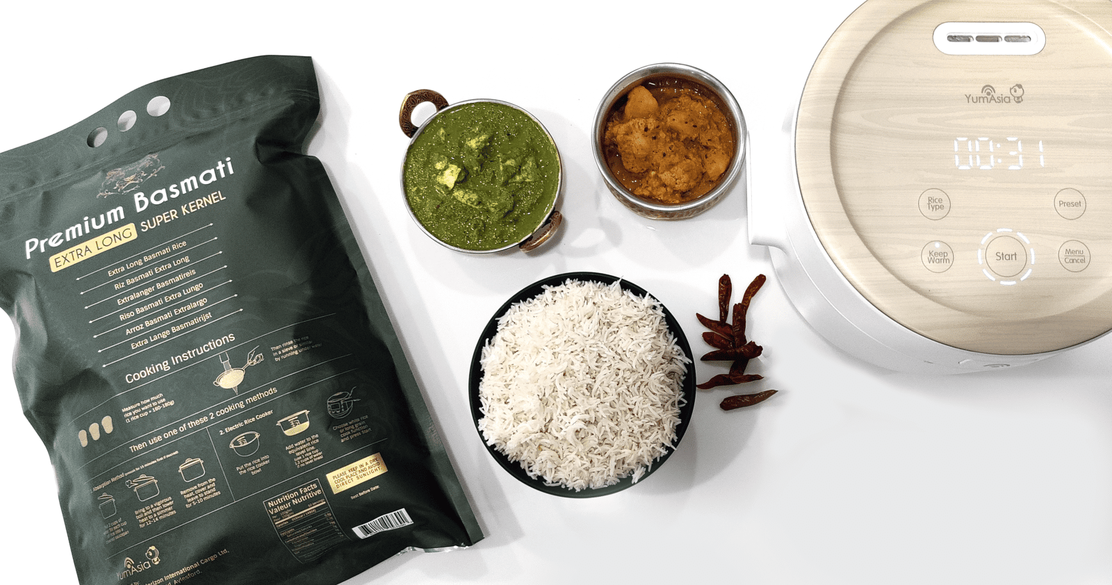 Rice cooker displays and countdowns GreedyPanda Foodie Blog