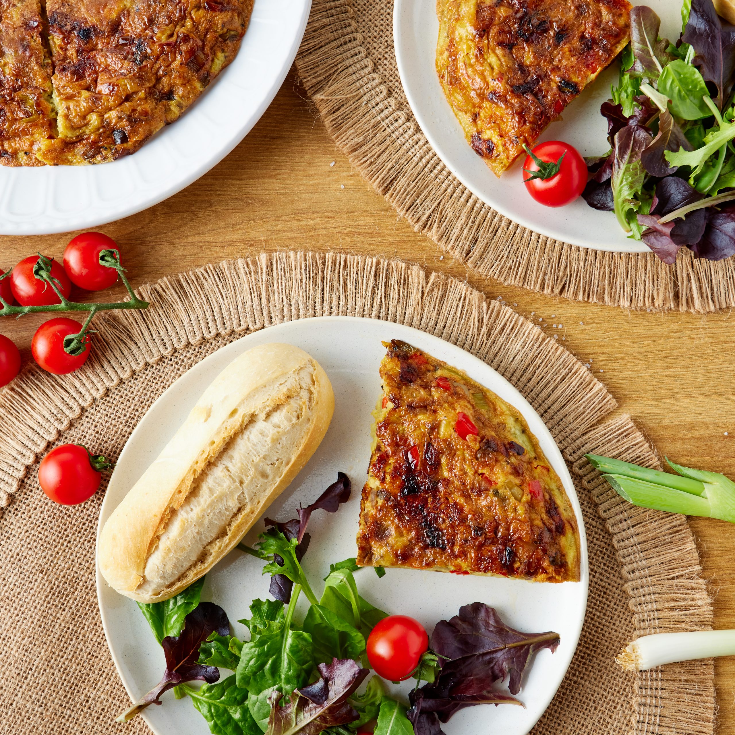 Rice cooker frittata - GreedyPanda Foodie Blog