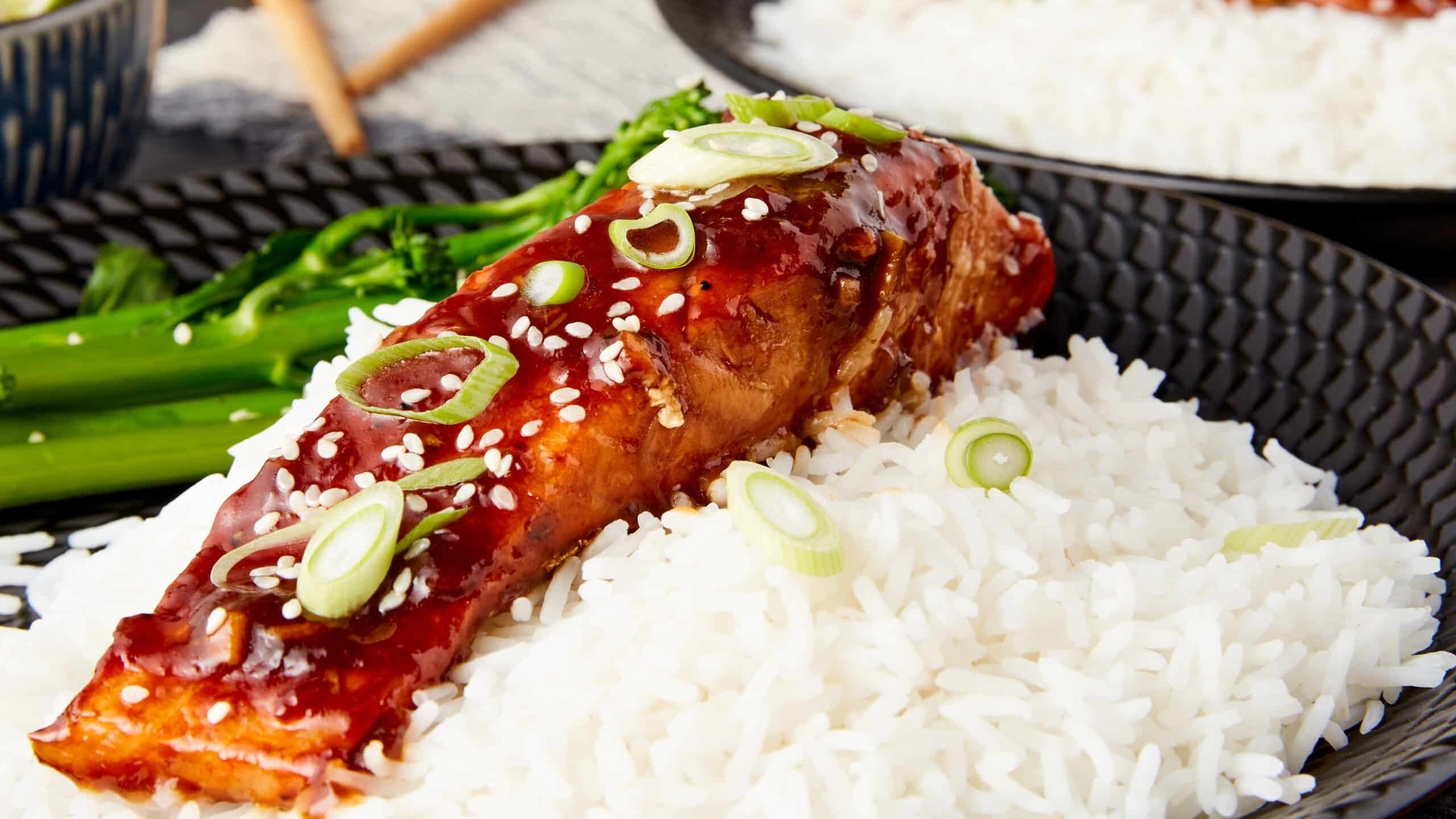 Salmon teryaki - GreedyPanda Foodie Blog