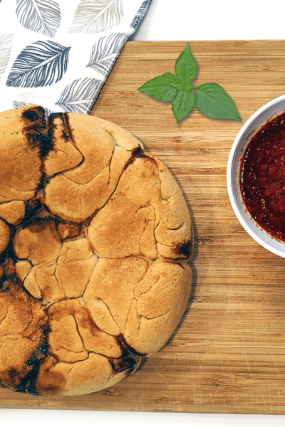 Tear N Share Pizza Bread In A Rice Cooker