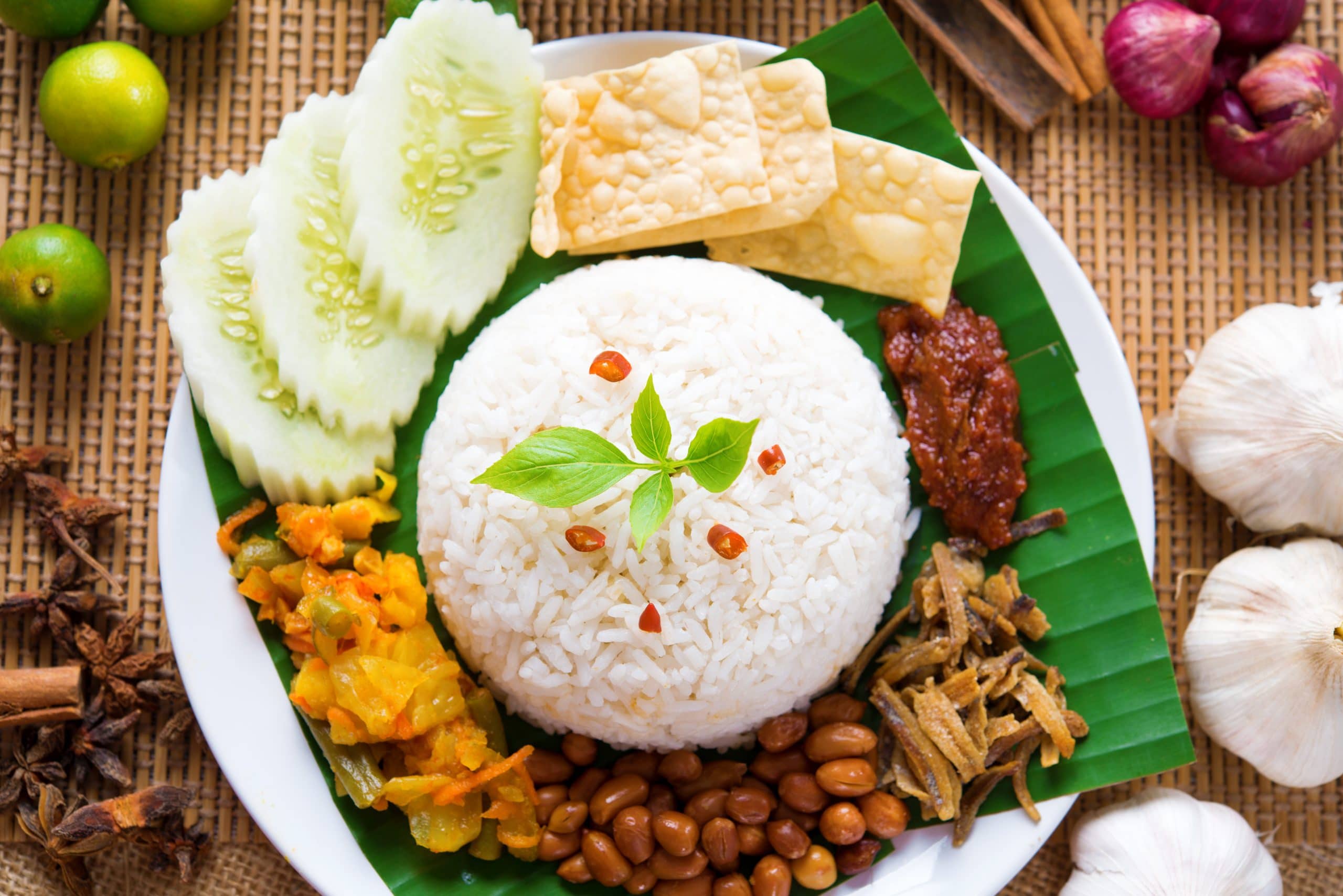 Malay Nasi Lemak - GreedyPanda Foodie Blog