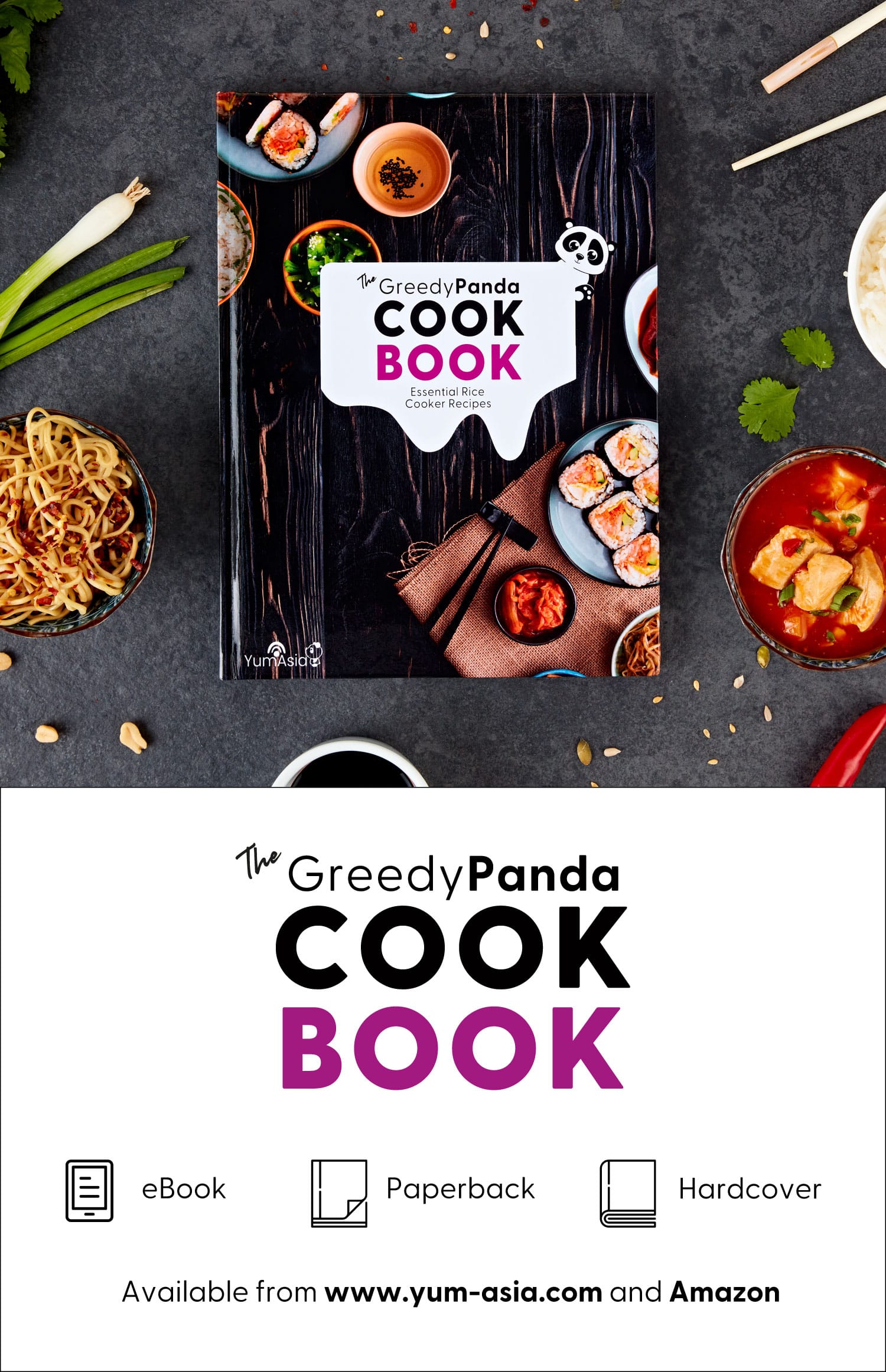 Greedy Panda Cook Book by Yum Asia
