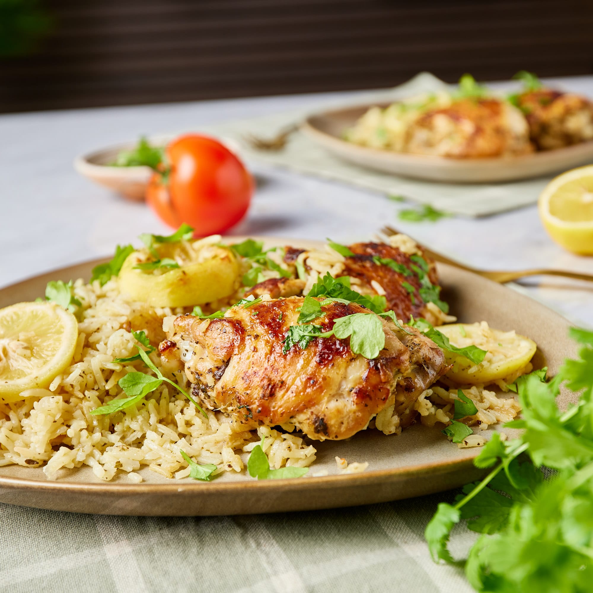 Greek Yellow Rice And Chicken
