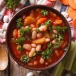 Greek bean soup
