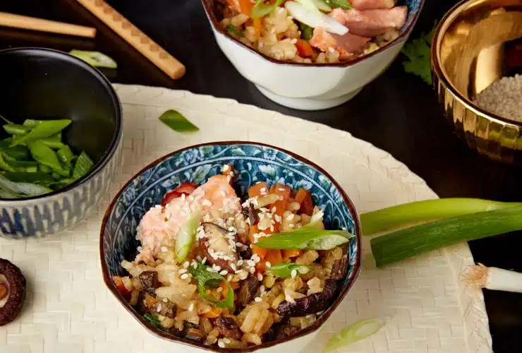 Takikomi Gohan In A Tsuki Rice Cooker