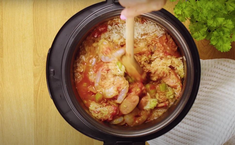 Shrimp and Sausage Jambalaya7