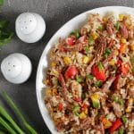 Pepper Lunch Beef and Corn with rice