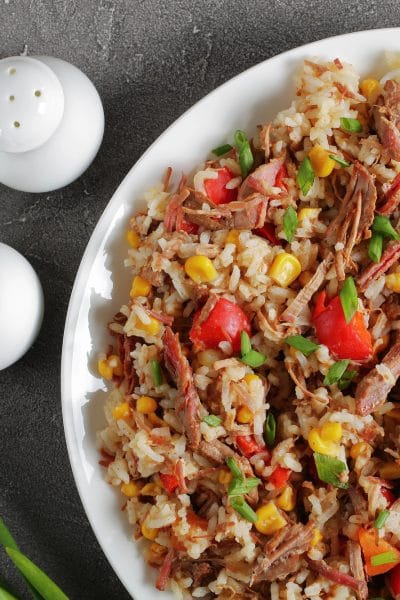 Pepper Lunch Beef and Corn with rice