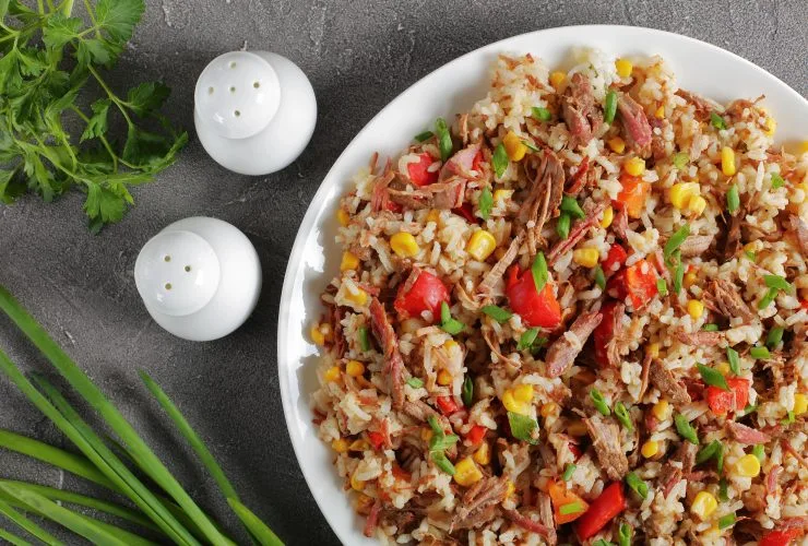 Pepper Lunch Beef and Corn with rice