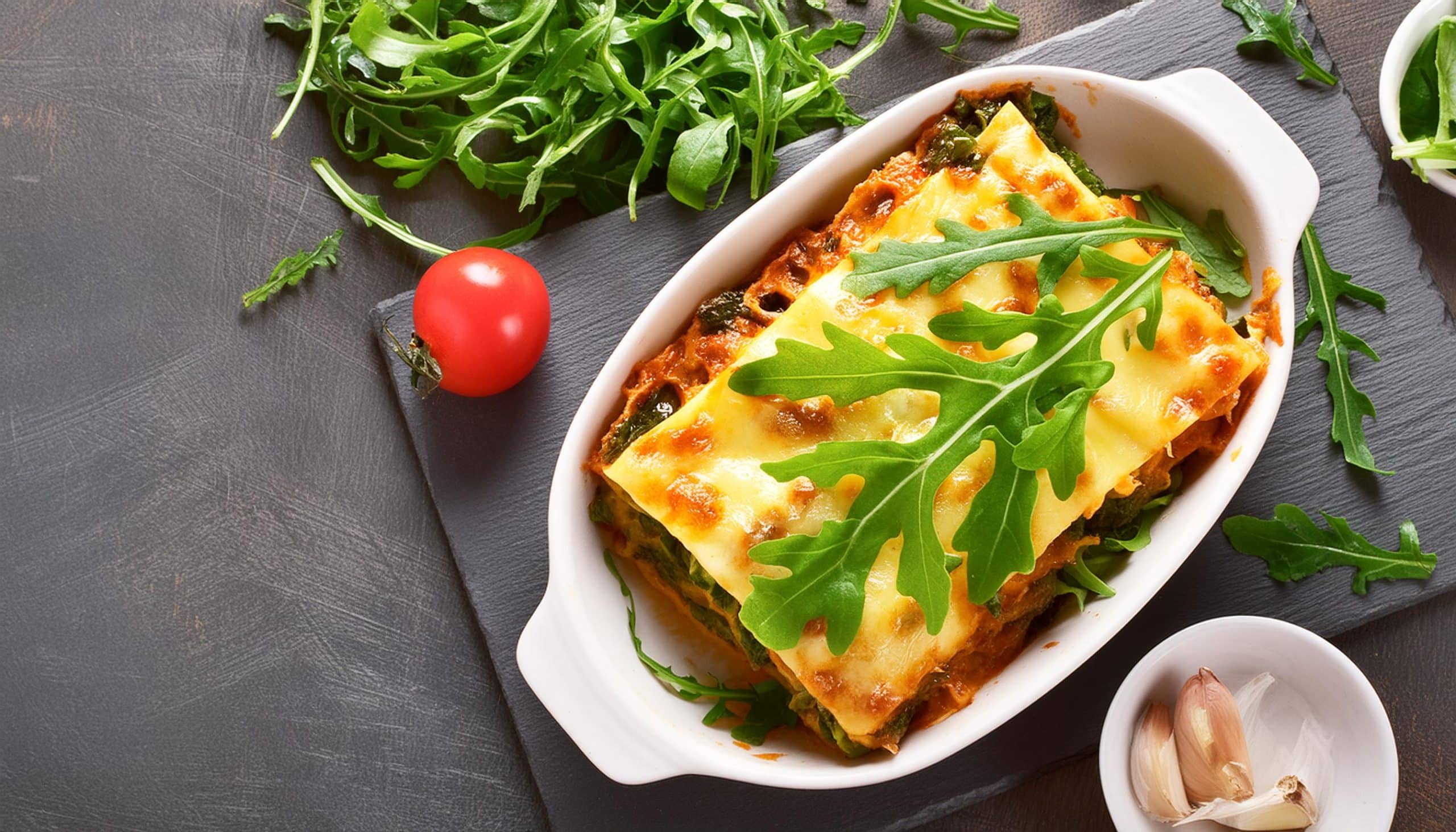 Vegetable lasange - GreedyPanda Foodie Blog